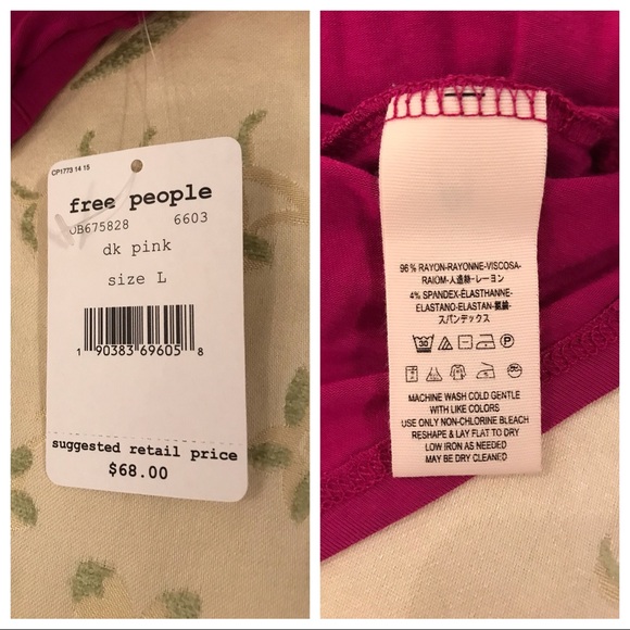 NWT- Free People Blouse - Picture 8 of 8